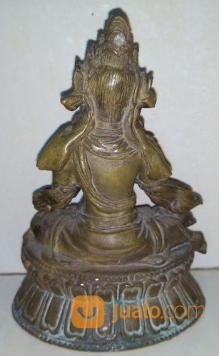 Patung Kuningan Dewa Erlang Ada Marking