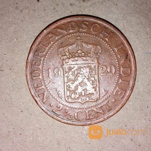 Koin Kuno Belanda 2 1/2 Sen Th 1920