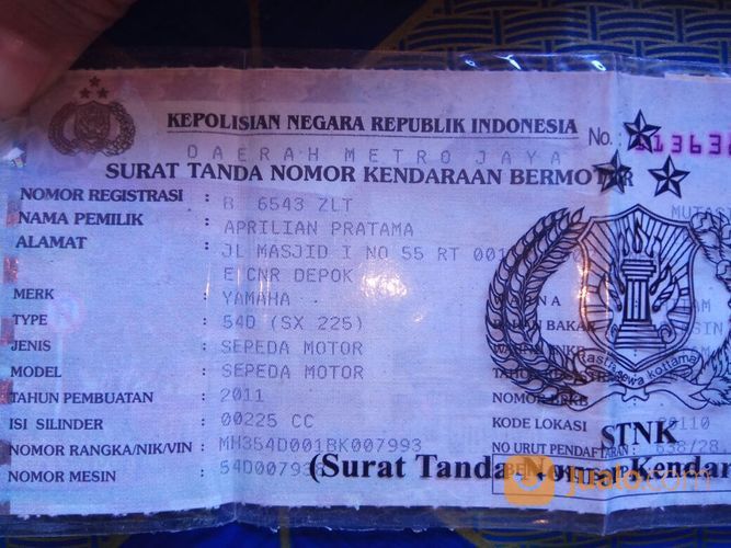 Yamaha Scorpio Bratstyle Custom