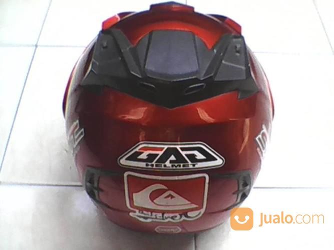 Helmet GAG Merah Ukuran L.