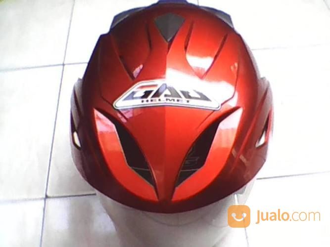 Helmet GAG Merah Ukuran L.