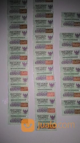 Meterai Jaman Tempo Dulu