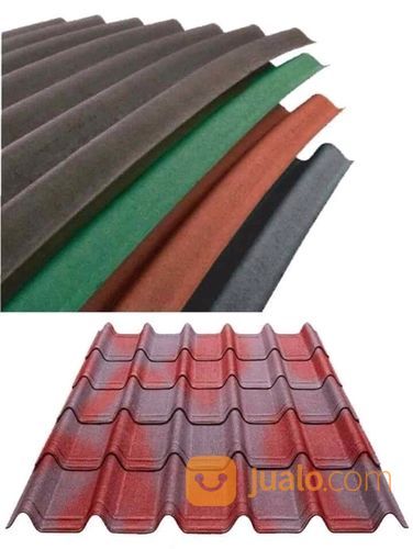 BONDEK GENTENG METAL PASIR ATAP SPANDEK WARNA