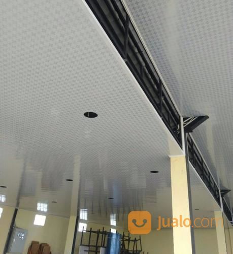 Plafon PVC Putih Motif