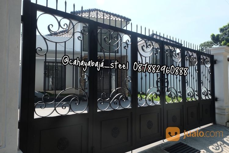 Pintu Pagar Besi Minimalis