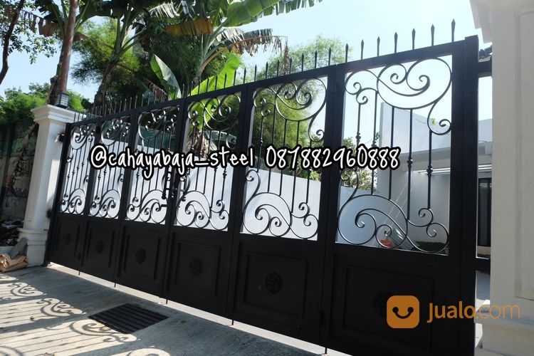 Pintu Pagar Besi Minimalis