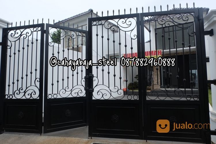 Pintu Pagar Besi Minimalis