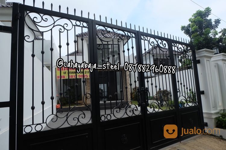 Pintu Pagar Besi Minimalis
