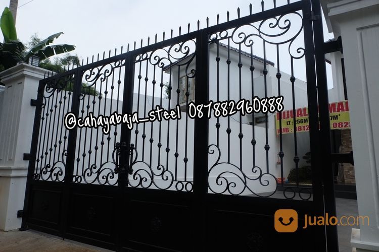 Pintu Pagar Besi Minimalis