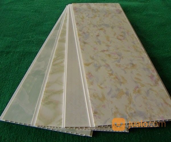 Plavon PVC Motif Putih Polos