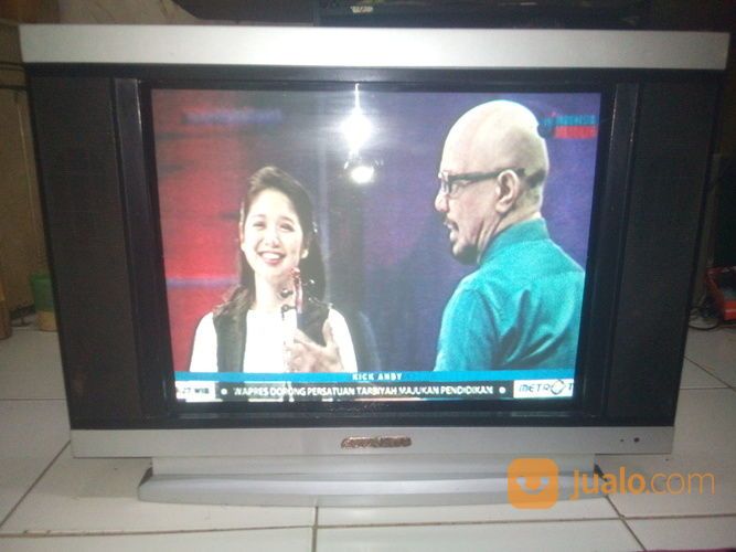 Tv Tabung FLAT ADVANTE 21 Inch Normal,Bagus & Mulus.