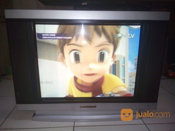 Tv Tabung FLAT ADVANTE 21 Inch Normal,Bagus & Mulus.
