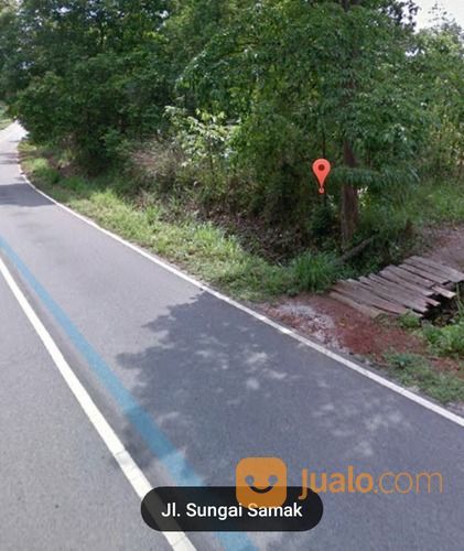 TANAH PEKARANGAN LUAS 3OOOOM2 DI JL.PETIKAN,DESA SUNGAI SAMAK,KEC.BADAU,BELITUNG BARAT