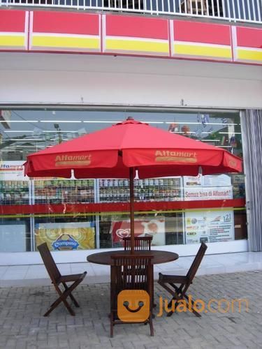 Meja Payung Cafe (Parasol Table Set) SUMMER SALE
