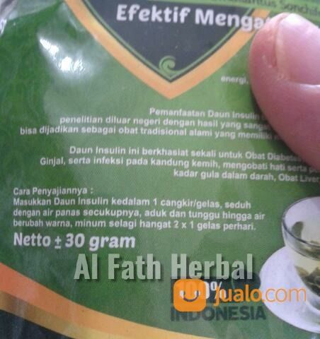 Teh Serbuk Herbal Daun Insulin