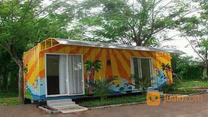 Booth Container 40 Feet Untuk Rumah Toko Cafe Kantor | Peti Kemas 40 Feet Untuk Toko