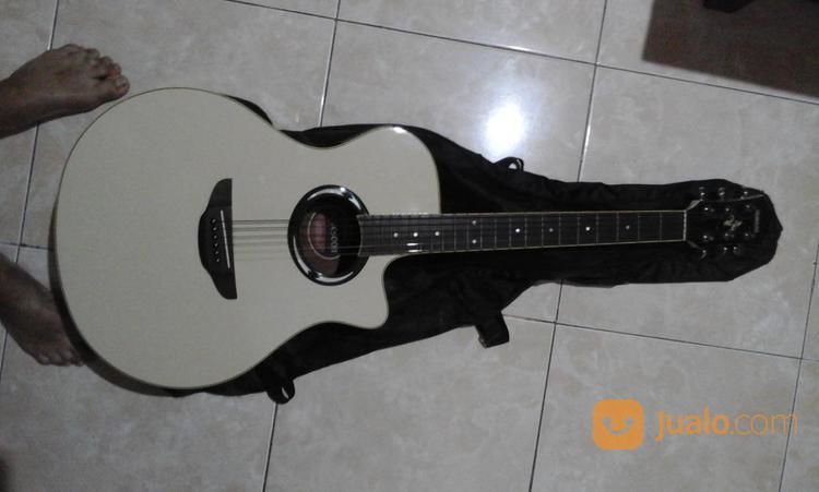 Gitar Akustik Elektrik Yamaha APX 500ii Original Warna Putih Vintage