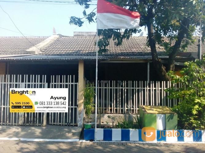 Rumah Kepuh Permai Tropodo Waru Sidoarjo Row Jalan Lebar