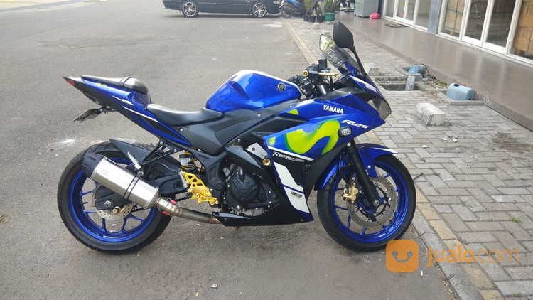 Yamaha Yzf R25 Movistar Ninja Cbr Gsx Motor Sport Moge Gede