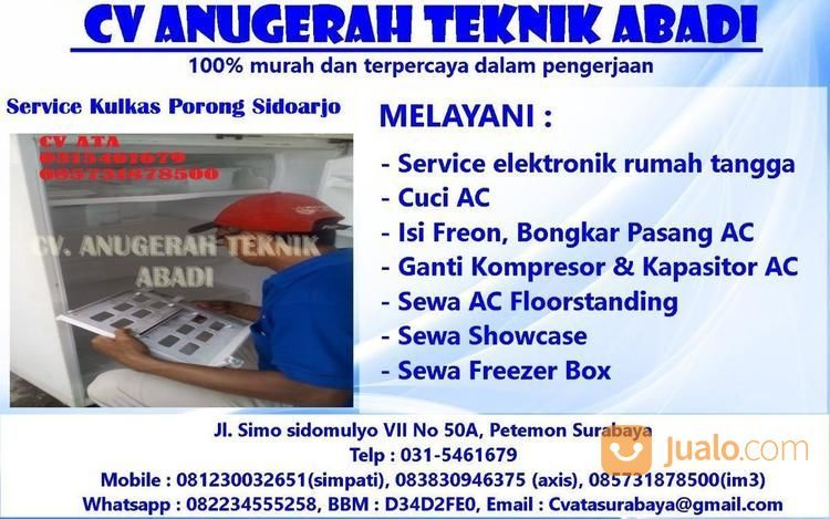 Service Kulkas Porong Sidoarjo (Murah)