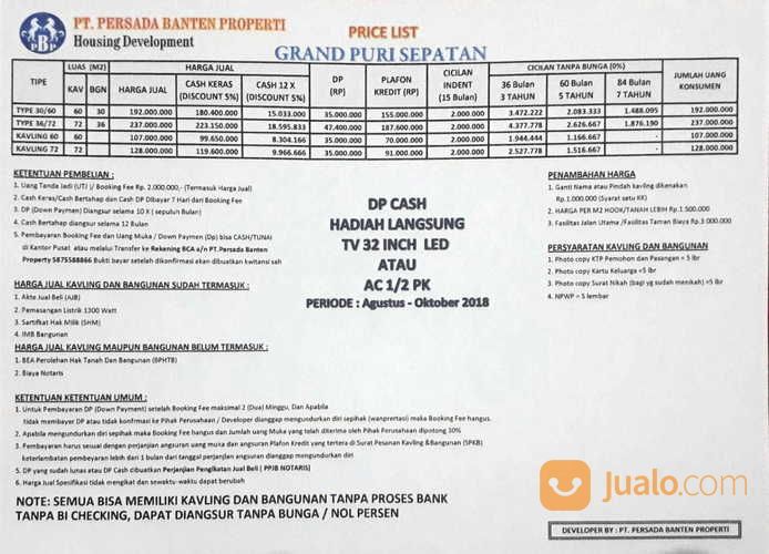 GRAND PURI SEPATAN - Tangerang