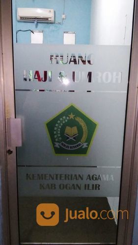 Sticker Kaca Sandblast