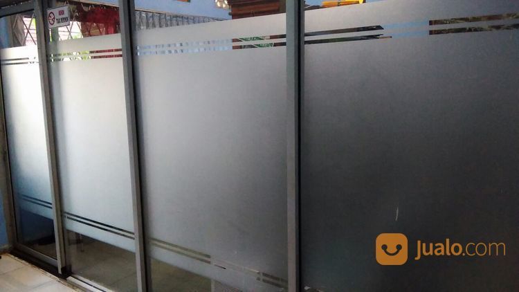 Sticker Kaca Sandblast