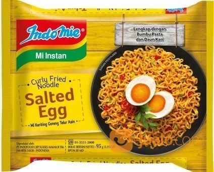Indomie Salted Egg / Indomie Goreng Telur Asin BARU