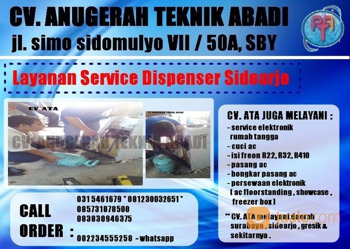 Layanan Service Dispenser Sidoarjo