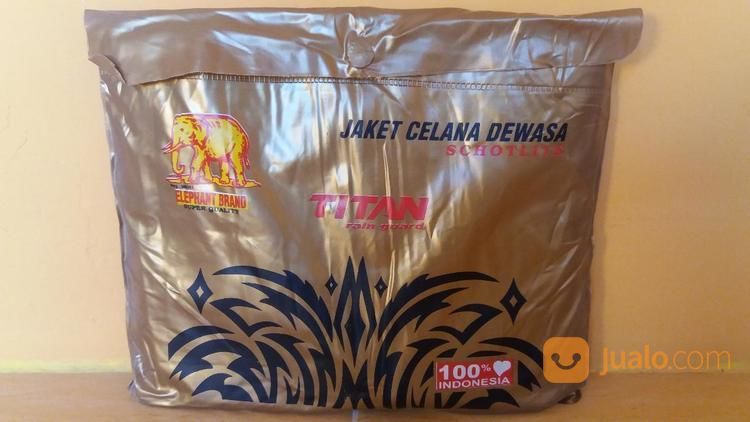 Grosir Jas Hujan Jaket Celana Motif Tribal Di Solo Merk Elephant Brand Titan