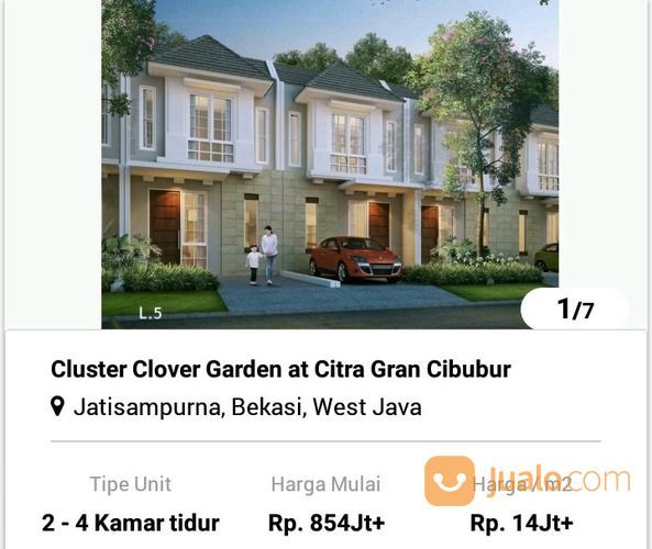 CLUSTER CLOVER GRAND CIBUBUR