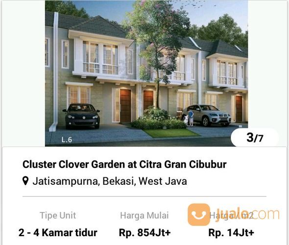 CLUSTER CLOVER GRAND CIBUBUR