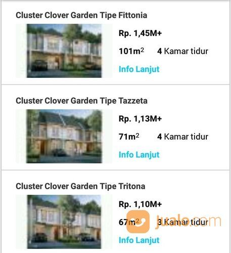 CLUSTER CLOVER GRAND CIBUBUR