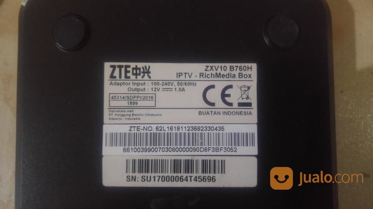 Android Hybrid TV Box STB ZTE B760H ZXV10 Indihome