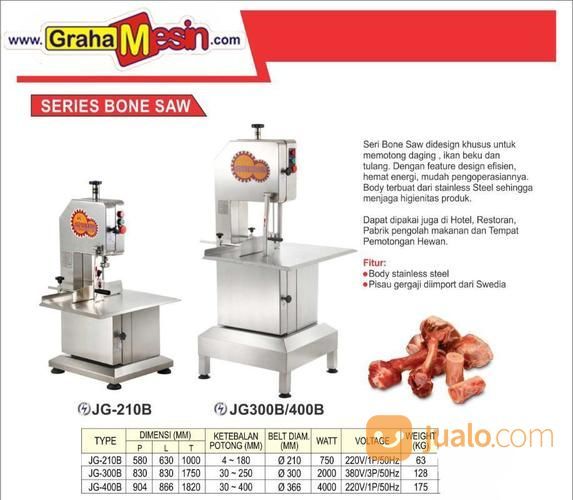 Mesin Pemotong Daging Dan Tulang Import