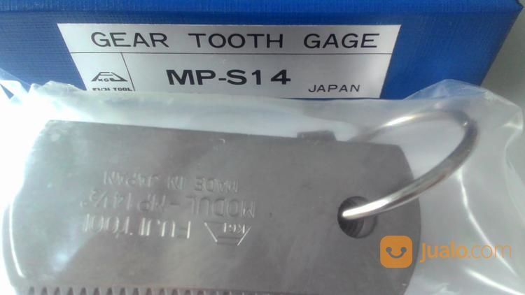 Fujitool Gear Tooth Gauge Suri Modul Suri Gear MP-S20 mitutoyo asimeto teclock insize