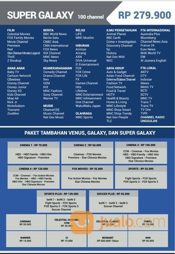 Tv Berlangganan MNC Vision/Indovision