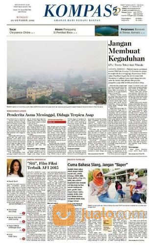 Pasang Iklan Koran Kompas