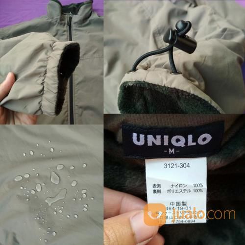 Jaket Uniqlo Army Original