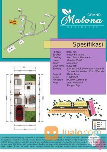 Perumahan Cantik Lagi Diskon 70jt+Bonus 1 Ac, Lokasi Di Perintis Kemerdekaan Makassar