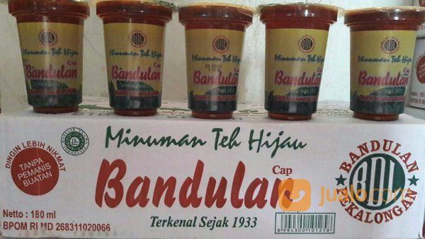 Teh Bandulan Kardus Coklat , Kardus Putih Dan Teh Bandulan 240 Ml