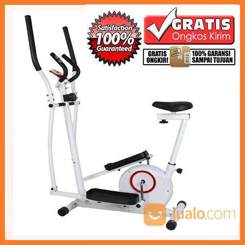 Sepeda Statis Elliptical Bike - Sepeda Statis Fitnes Treadmill Lari / Jogging Murah Bandung