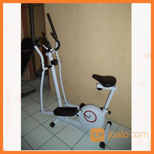 Sepeda Statis Elliptical Bike - Sepeda Statis Fitnes Treadmill Lari / Jogging Murah Bandung