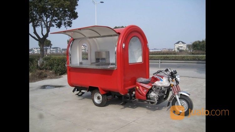 Gerobak Rombong Motor Unik Modern