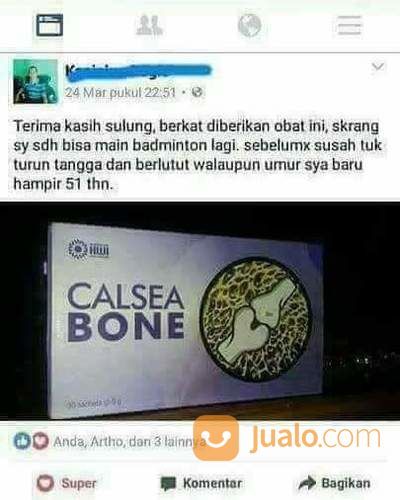 CHELSEA BONE PENAMBAH TINGGI BADAN DAN PENGUAT TULANG