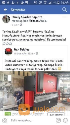 Jasa Servis / Memperbaiki Mesin Tekuk Dan Potong Bending Shearing Pla