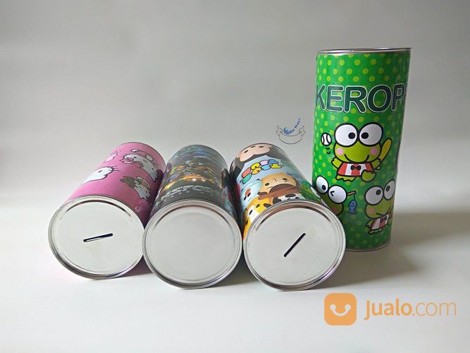 Celengan Kaleng Logam Jumbo XXL Karakter Keren