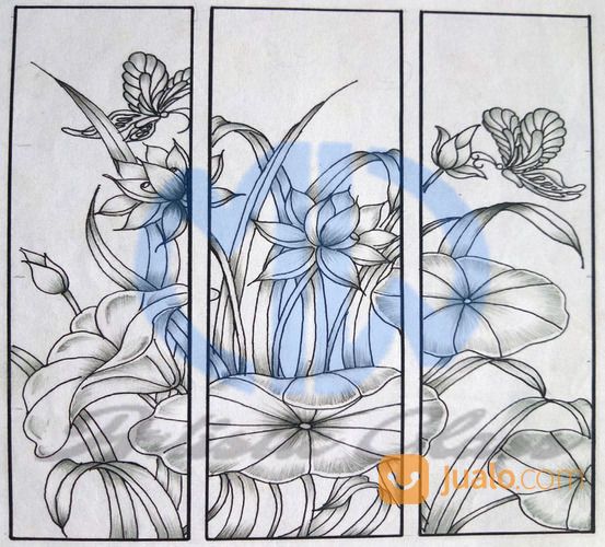 0112 Kaca Grafir | Kaca Patri | Kaca Inlay | Kaca Sandblast