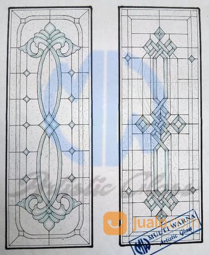 0136 Kaca Grafir | Kaca Patri | Kaca Inlay | Kaca Sandblast
