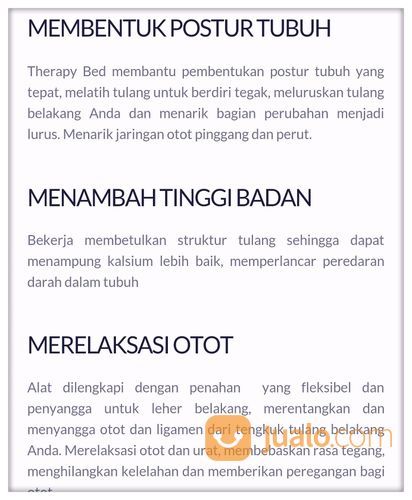 Alat Peninggi Badan New Pro Inversion Electric